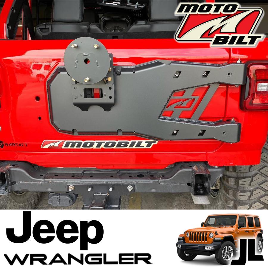 JEEP用 背面タイヤ用 キャリア MOTOBILT(モトビルト） スペアタイヤ強化キャリア 背面タイヤキャリア