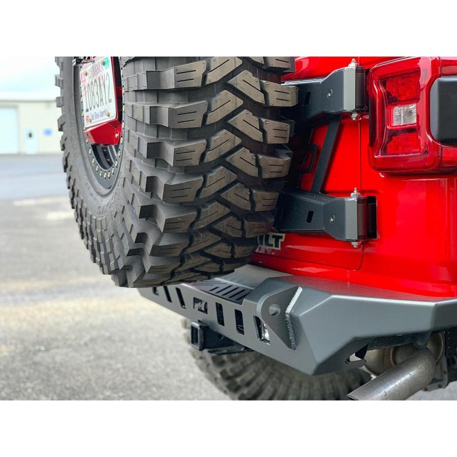 MOTOBILT(モトビルト） スペアタイヤ強化キャリア 背面タイヤキャリア