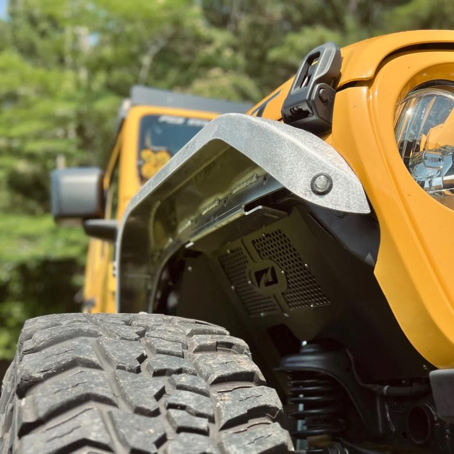 MOTOBILT(モトビルト）ハイライン フロントフェンダー アルミ製 ジープ