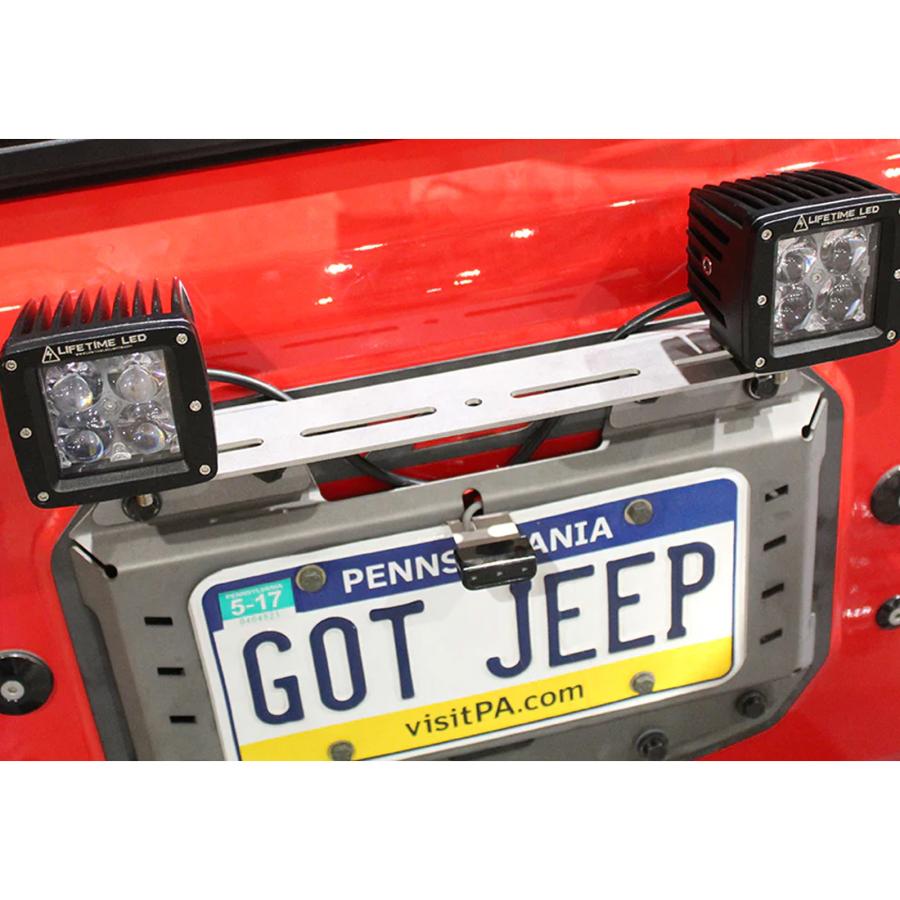 MOTOBILT(モトビルト） リア LEDライトブラケット 2018〜 ジープ JL