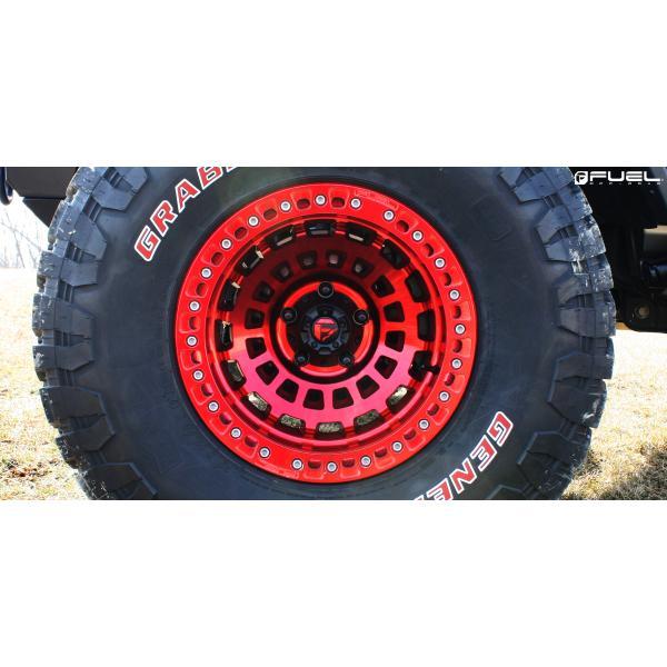 FUEL OFFROAD ZEPHYR BEADLOCK（ゼファー）D100 キャンディレッド 17