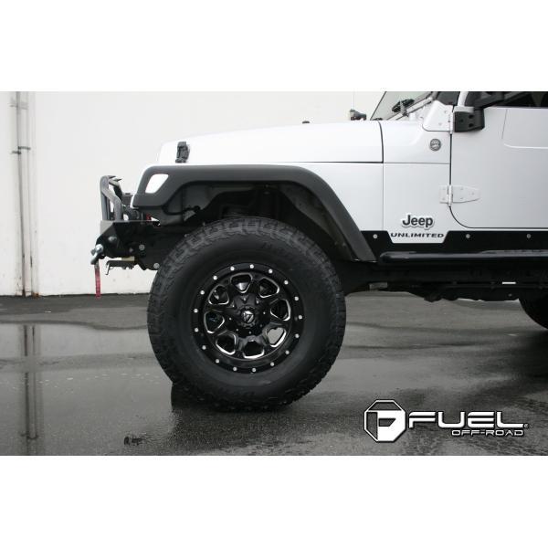 FUEL OFFROAD BOOST（ブースト）D534 マットブラックミルド 17インチ