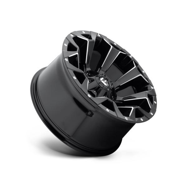 FUEL OFFROAD ASSAULT (アサルト) D576 グロスブラックミルド 20インチ