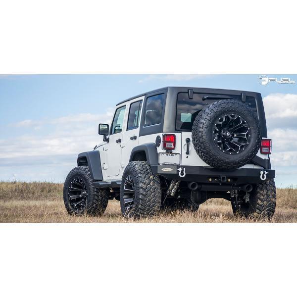 FUEL OFFROAD ASSAULT (アサルト) D576 グロスブラックミルド 20インチアルミホイール 03-08 HUMMER H2 ハマー H2 ノーマルフェンダー用｜ultimatecorp｜08