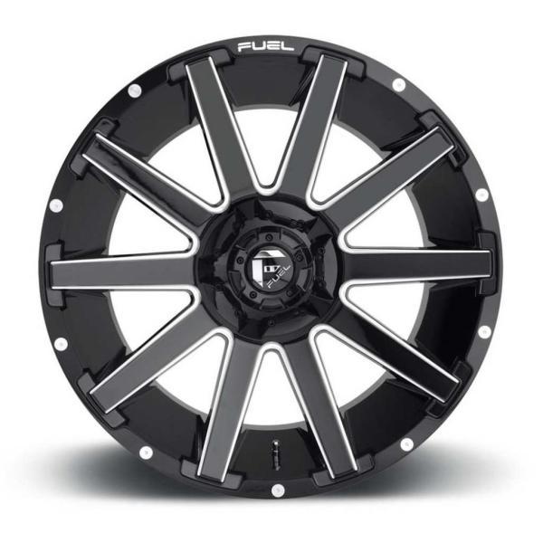 FUEL OFFROAD CONTRA（コントラ）D615 グロスブラックミルド 20インチ