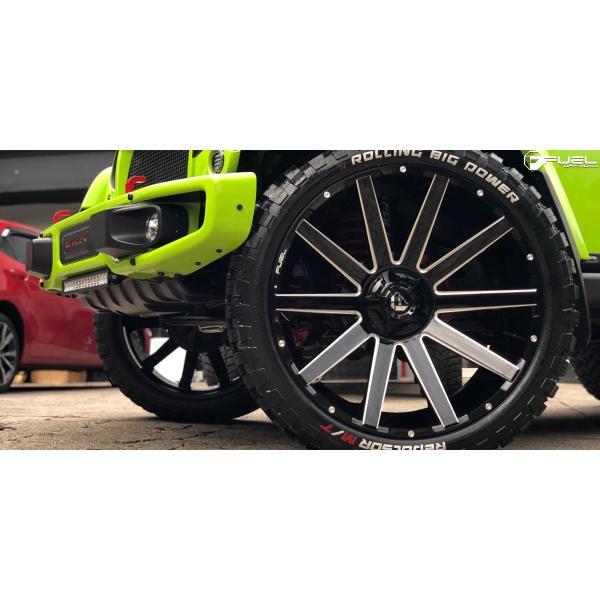 FUEL OFFROAD CONTRA（コントラ）D615 グロスブラックミルド 20インチ