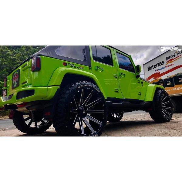 FUEL OFFROAD CONTRA（コントラ）D615 グロスブラックミルド 20インチ