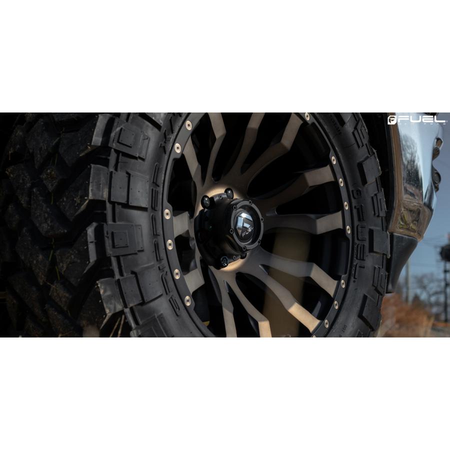 FUEL OFFROAD BLITZ (ブリッツ) D674マットブラック/マシンド/DDT 20インチアルミホイール ハマーH2 ノーマル