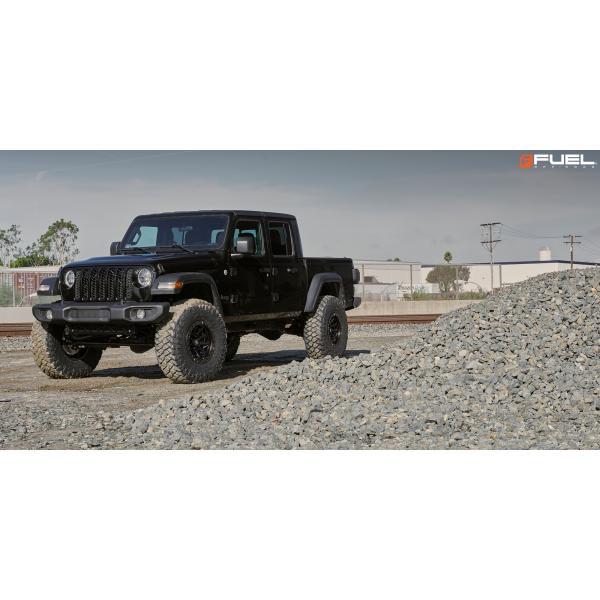 FUEL OFFROAD D694 COVERT マットブラック 17インチアルミホイール 17x9 5H127 +01 ジープ JK ...