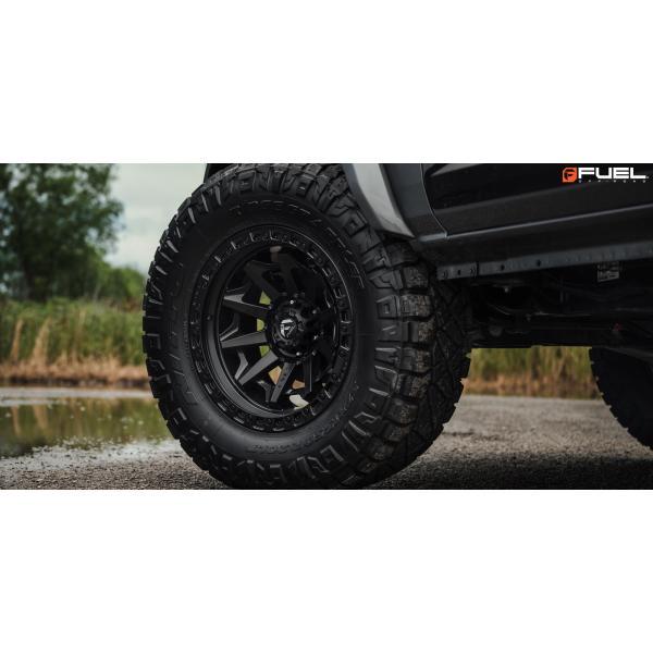 FUEL OFFROAD D694 COVERT マットブラック 17インチアルミホイール