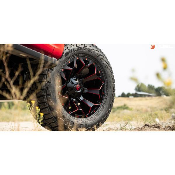 FUEL OFFROAD ASSAULT (アサルト) D787 マットブラック/レッドティント