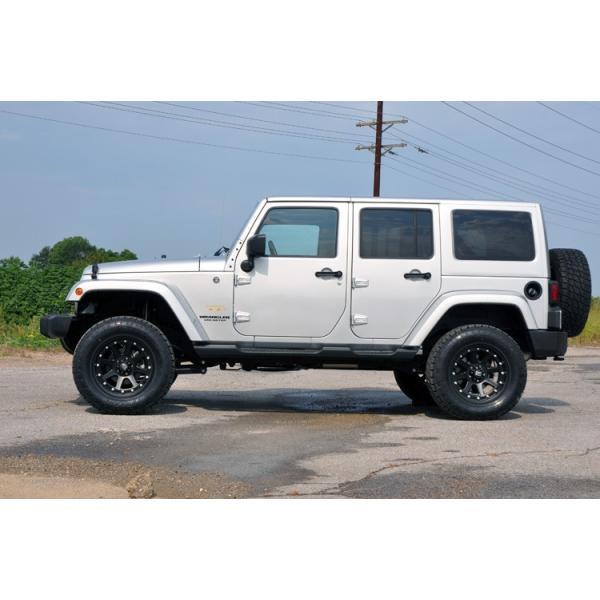 ROUGH COUNTRY 3.25インチ サスペンションリフトアップキット V2 MONOTUBEショック付（07-18y JEEP JKラングラー アンリミテッド 4DR）_5