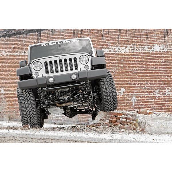 ROUGH COUNTRY 4インチ サスペンションリフトアップキット VERTEX RESERVOIRショック付（07-18y JEEP JKラングラー アンリミテッド 4DR）_4
