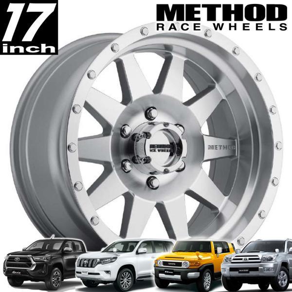 METHOD RACE WHEELS（メソッドレース）301 マシンド 17インチアルミ