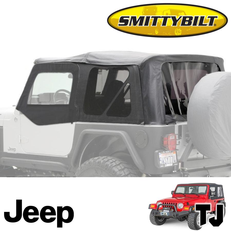 JEEP tjラングラー リアゲートカバー ブラック アルミ製 縞鋼板 【公式