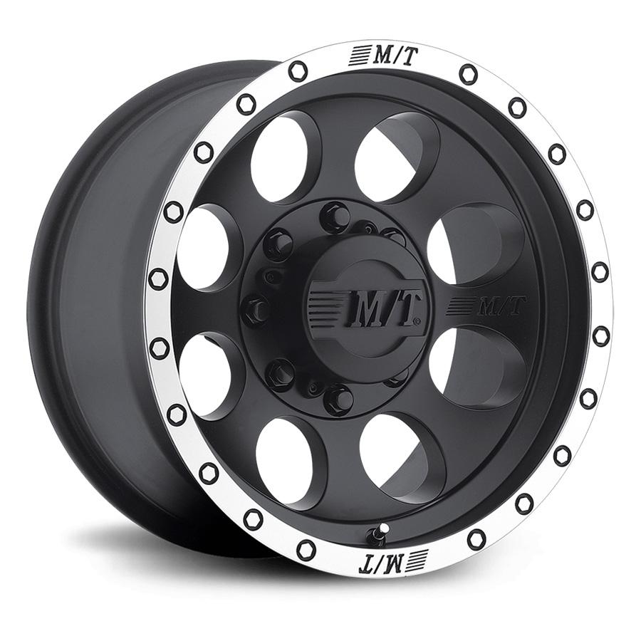 MICKEY THOMPSON (ミッキートンプソン) CLASSIC BAJA LOCK MATTE BLACK クラシックバハロック マットブラック 16インチアルミホイール 16x10J 6H 139.7 -25 LC80 |  | 01