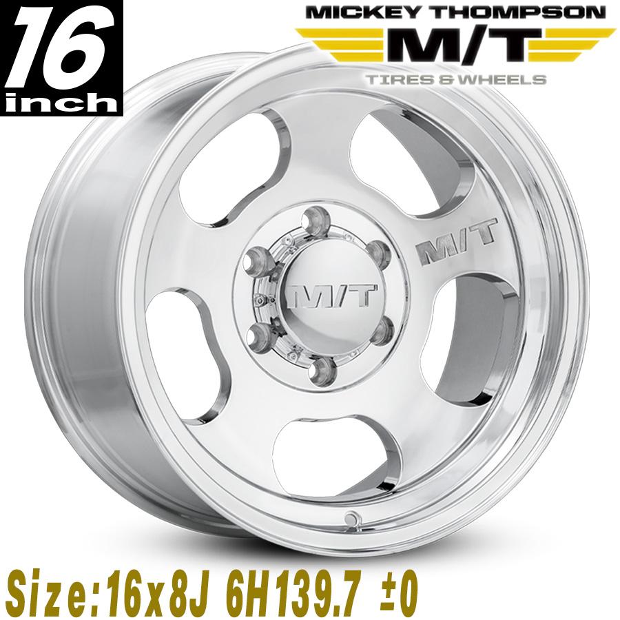 ミントさん専用② 美品！ミッキートンプソン風16インチアルミ　ハイラックス等 MICKEY THOMPSON (ミッキートンプソン) CANYON POLISHED キャニオン