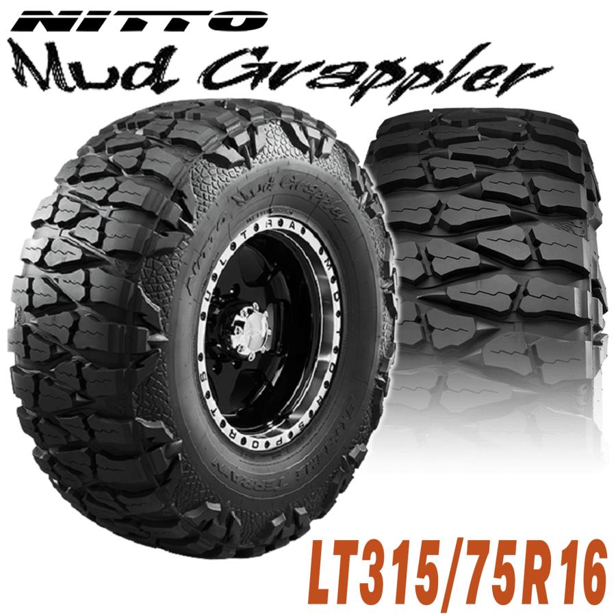 NITTO ニットー MUD GRAPPLER マッドグラップラー 16インチタイヤ（1本