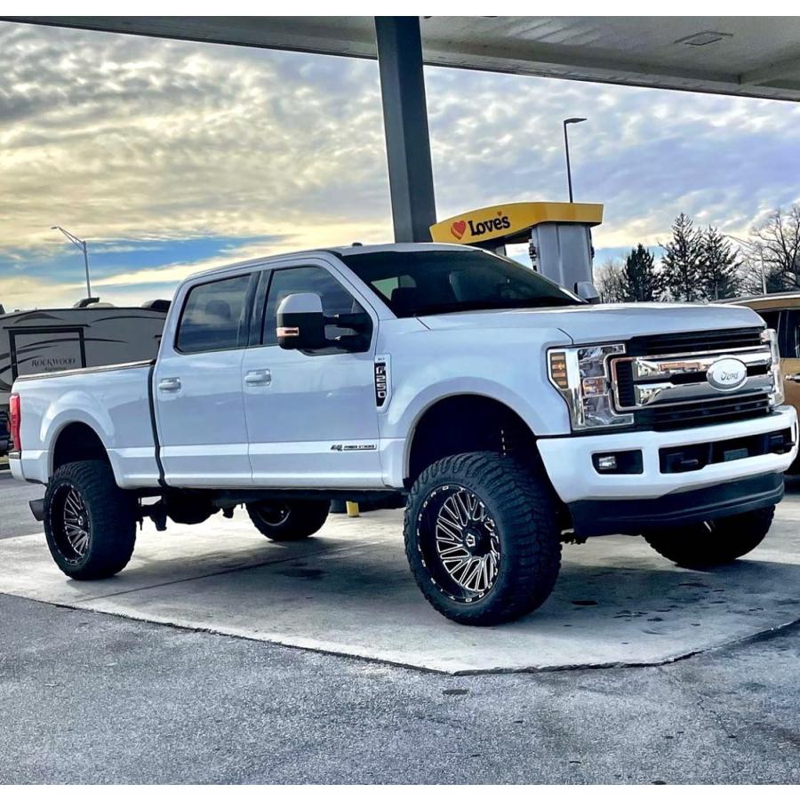 TIS OFFROAD 553BM グロスブラックミルド 20インチアルミホイール 
