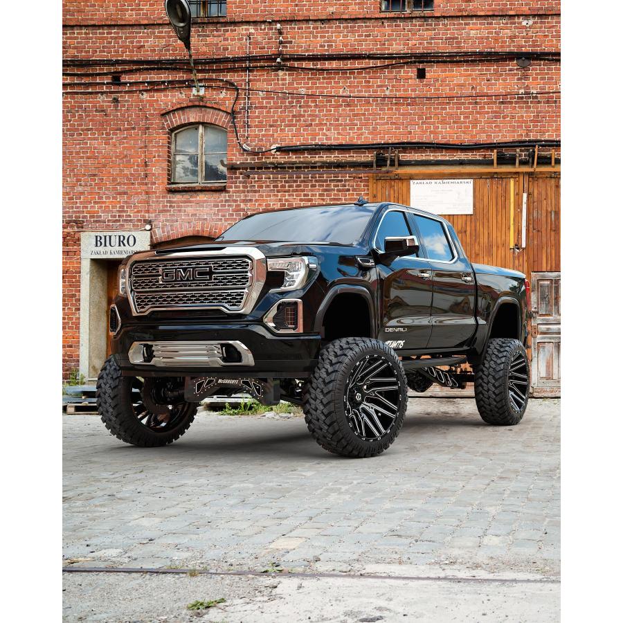 TIS OFFROAD 554BM グロスブラックミルド 22インチアルミホイール