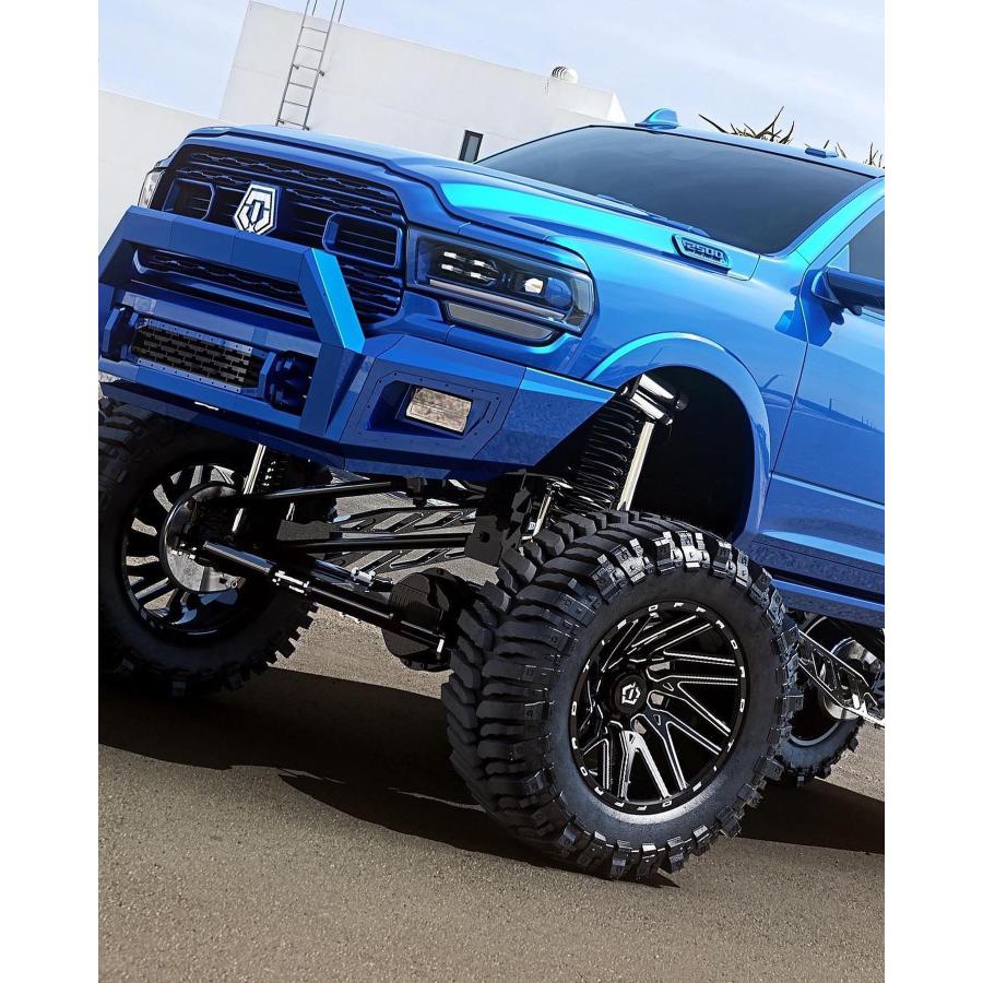 TIS OFFROAD 554BM グロスブラックミルド 24インチアルミホイール 