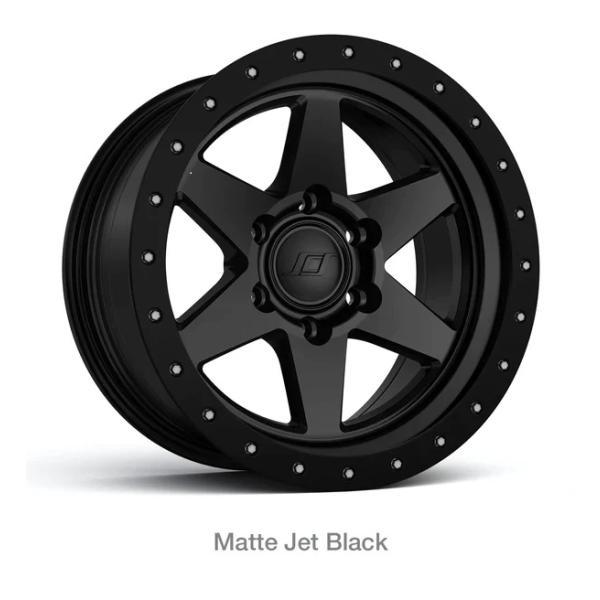 SCS （ステルスカスタム）BR6 マットジェットブラック 17インチアルミ
