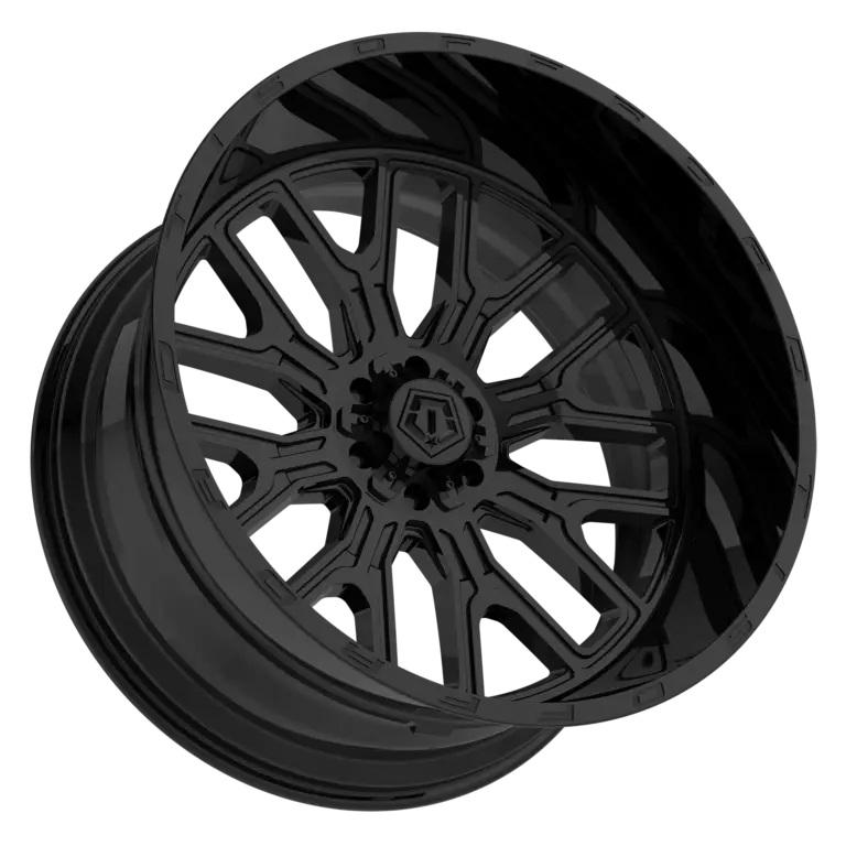 TIS OFFROAD 560B グロスブラック 22インチアルミホイール 22x12