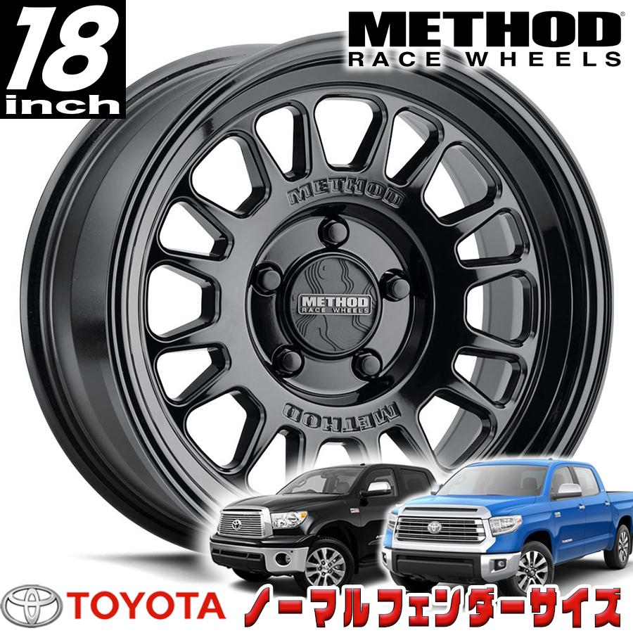 METHOD RACE WHEELS（メソッド) MR318 グロスブラック 18インチアルミ