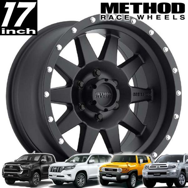 METHOD RACE WHEELS（メソッドレース）301 マットブラック 17インチ