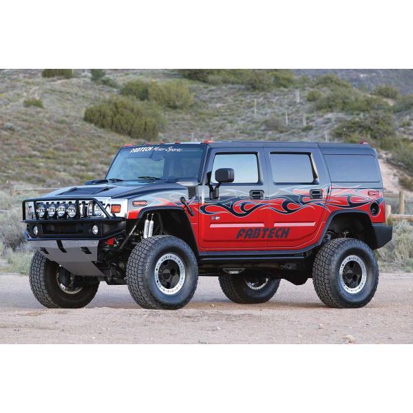 FABTECH 6インチリフトアップキット 03-05y HUMMER H2 リアエアサス用