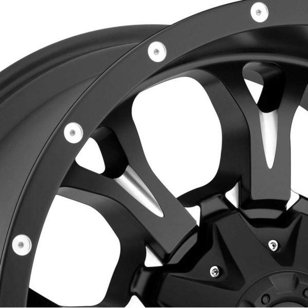 FUEL OFFROAD KRANK（クランク）D517 マットブラックミルド 20インチ