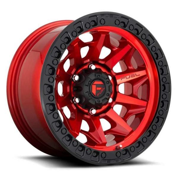 FUEL OFFROAD COVERT（コバート）D695 キャンディーレッドブラック