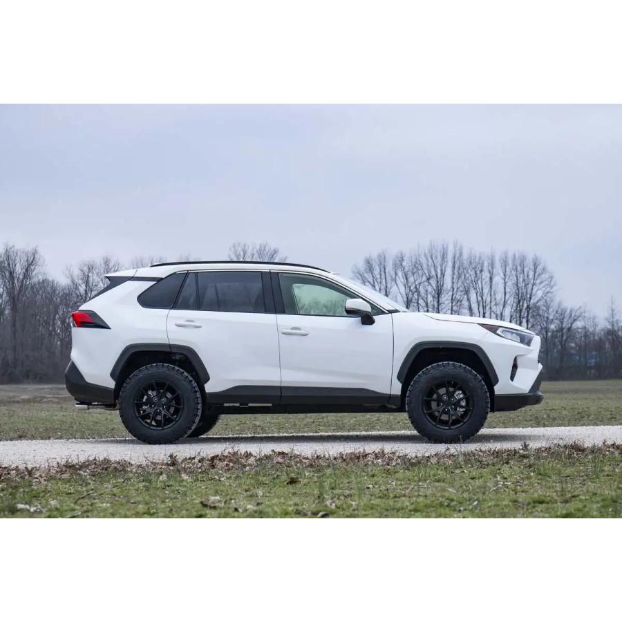 50系RAV4 ガソリン車 タナベ リフトアップサスペンション RAV4をタナベDEVIDE UP210でリフトアップ！モンスタと相まって