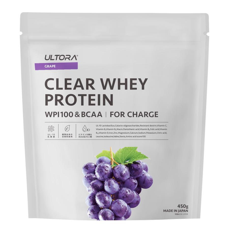 ULTORA プロテイン ウルトラ クリアホエイプロテイン 500g 1袋