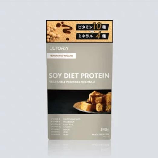 ULTORA ソイプロテイン ウルトラ 1日分のビタミン 3種のミネラル 鉄分