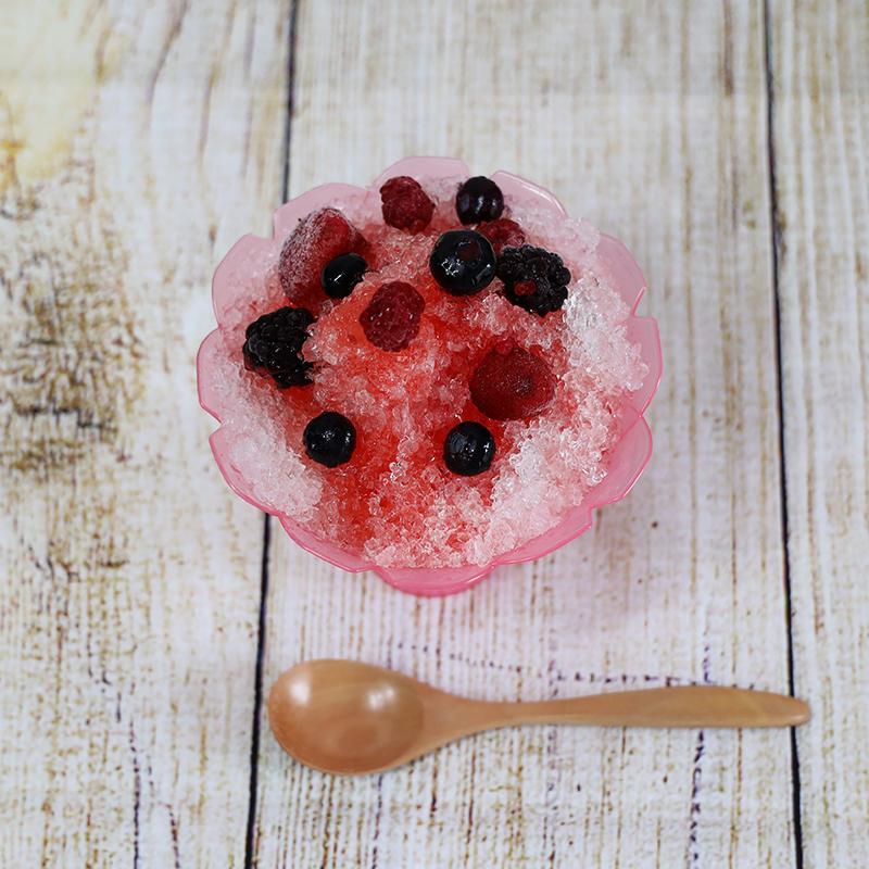 業務用かき氷用プラカップ Lサイズ 540cc 聖火カップ ピンク（レッド