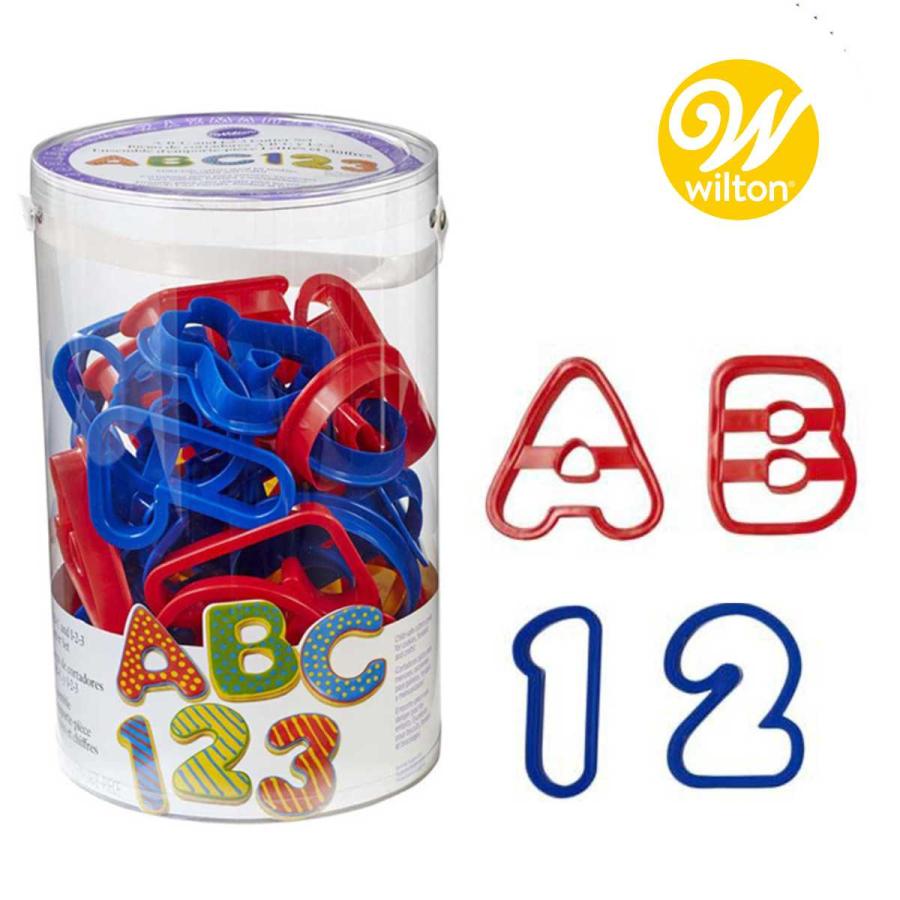 ウィルトン クッキー型 50種類 Wilton（ウィルトン） ABC&123カッター