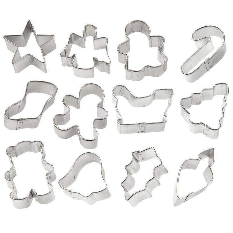 Wilton（ウィルトン） ホリデーミニメタルクッキー12PCセット