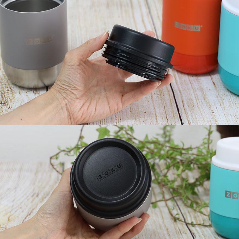 ZOKU ゾク ステンレス フードジャー 296ml ティール(ブルー） オレンジ