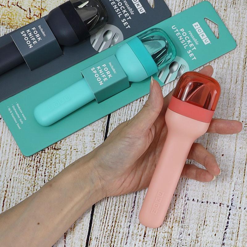 ZOKU ゾク ポケット ユーテンシルセット 携帯用スプーン、フォーク