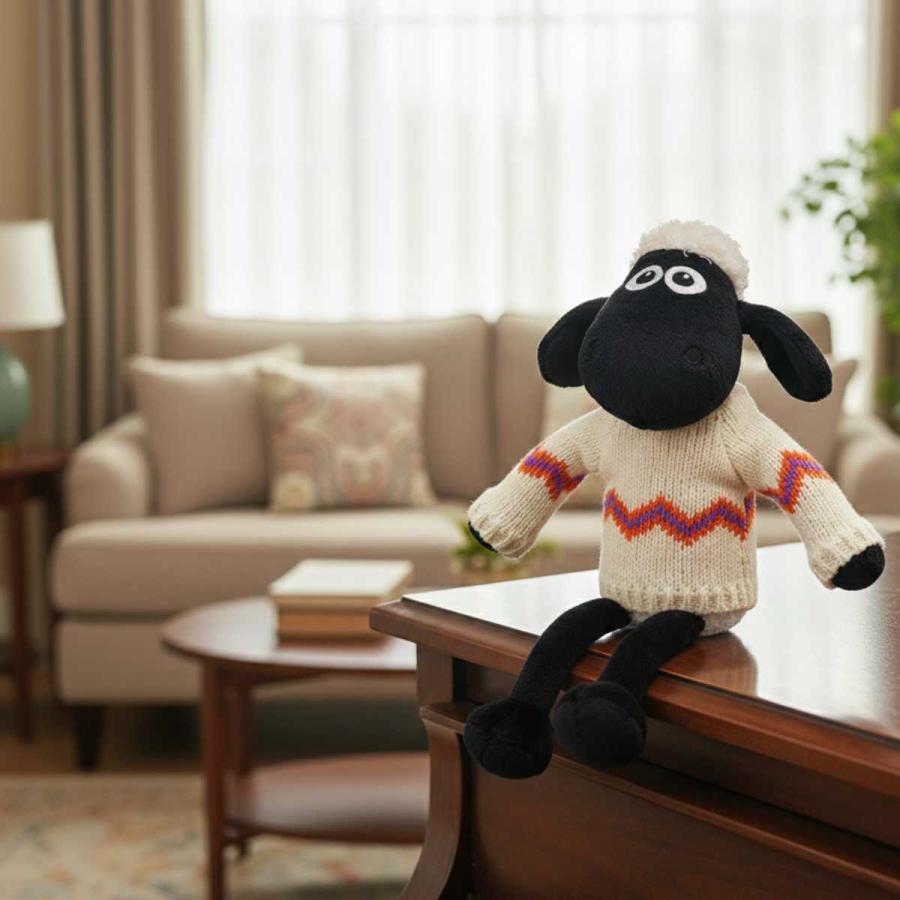 nici（ニキ） ひつじのショーン ぬいぐるみ 大きい STS ショーン 30