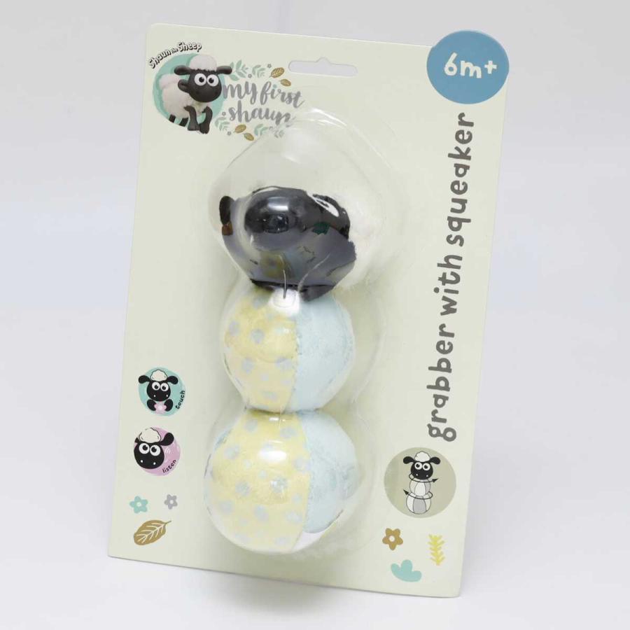 nici（ニキ） 出産祝い 出産祝 ひつじのショーン ボール ラトル