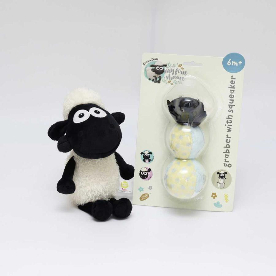 nici（ニキ） 出産祝い 出産祝 ひつじのショーン ボール ラトル