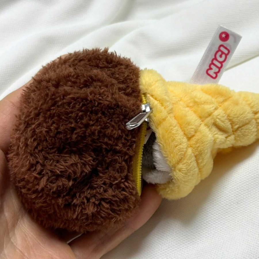 nici（ニキ） キーホルダー ぬいぐるみ BB ビーンバッグ 正規品 アイス
