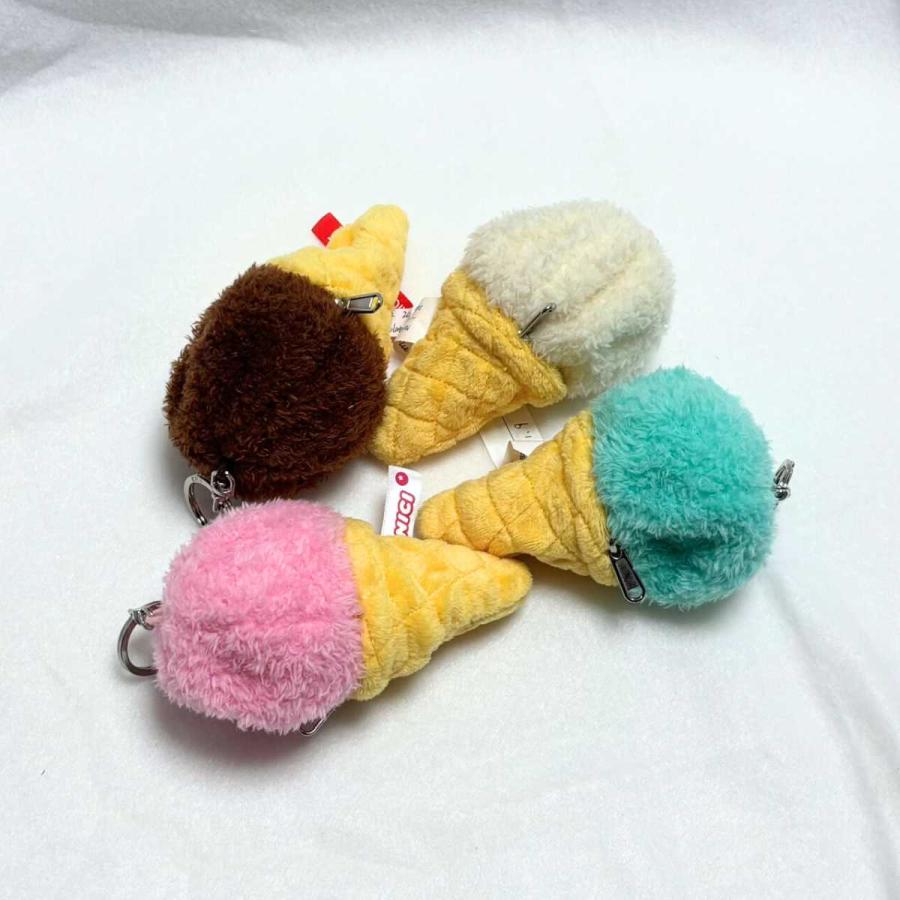 nici（ニキ） キーホルダー ぬいぐるみ BB ビーンバッグ 正規品 アイス