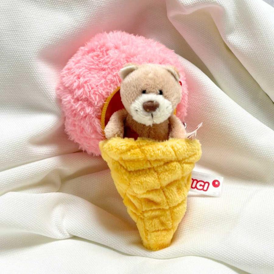 nici（ニキ） キーホルダー ぬいぐるみ BB ビーンバッグ 正規品 アイス
