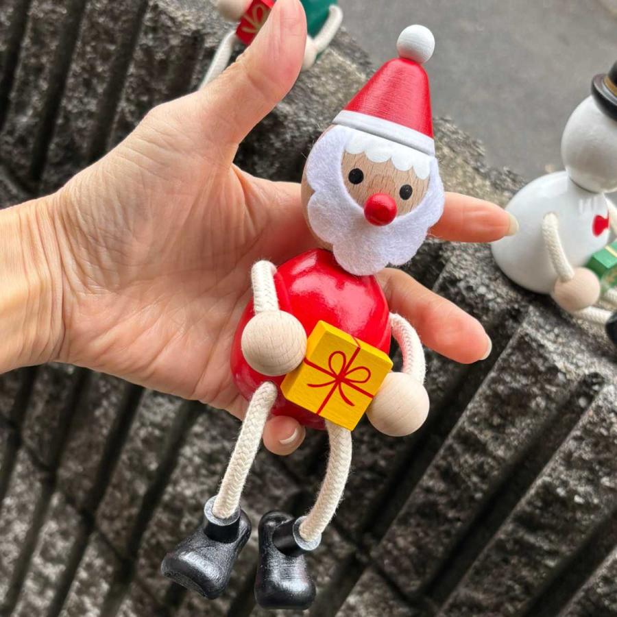 クリスマス 置物 飾り ハラチキ Hracky チェコ産 木の人形 プレゼント