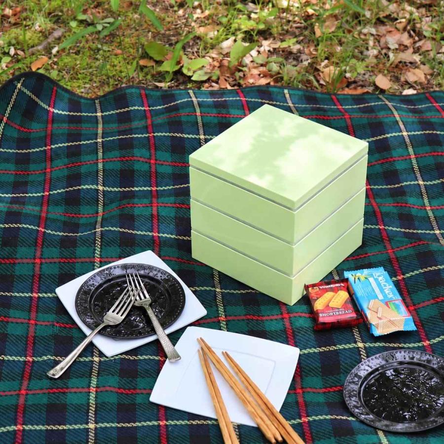 ULTRAMIX 重箱 3段 ランチボックス ピクニック 運動会 お花見 風呂敷