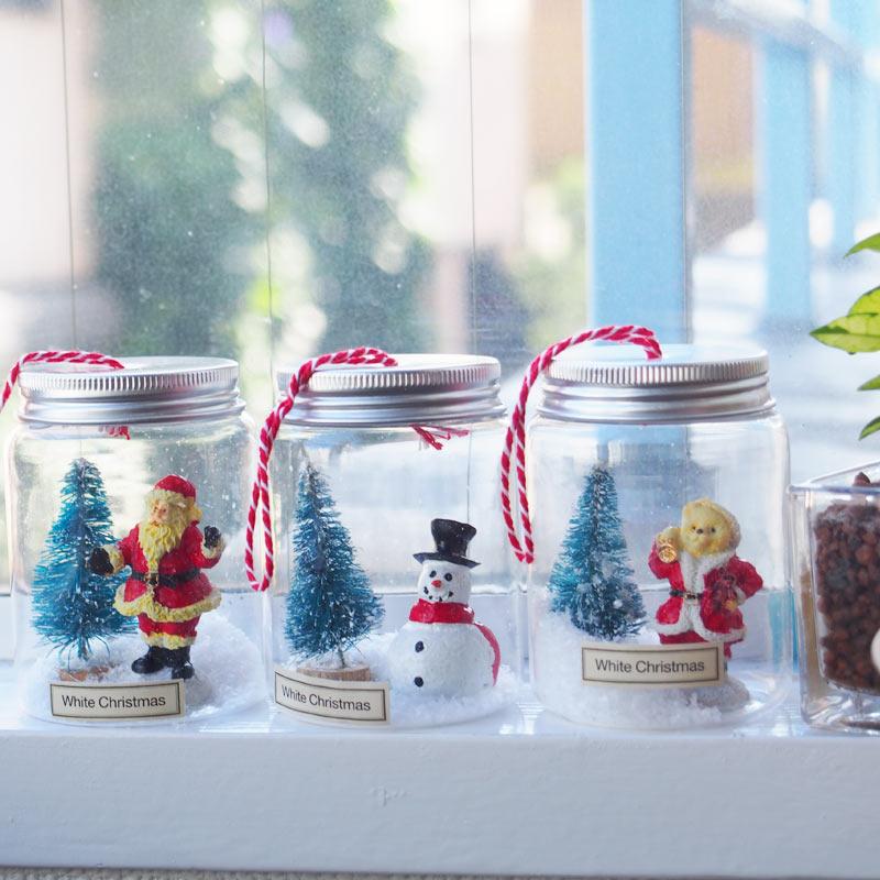クリスマス 飾り メイソンジャー ノエルジャーオーナメント