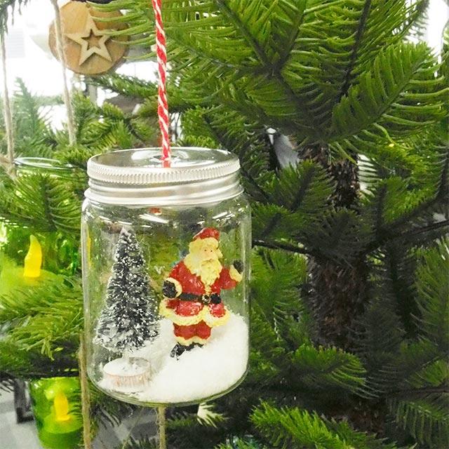 クリスマス 飾り メイソンジャー ノエルジャーオーナメント